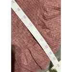 Maeve by Anthropologie Addie Ruffle Hacci Pullover Sweater Mauve Size Small Pink Photo 4