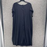 Kindred‎ Bravely Womens Nursing Gown Snap Size 1X/2X Breastfeed Comfy Pockets Black Photo 9