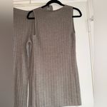 Reformation  Novah Regenerative Merino Sweater Set oatmeal color size small Photo 8