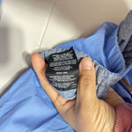 Voyager Women's Reversible Hooded Windbreaker Blue Gray Full Zip Size S EUC Photo 5