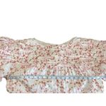 Free People  Dessa Floral Boho Bodysuit Womens Size L Flounce *READ* Hippie Indie Photo 5