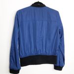 Anthropologie HEI Hei for  Juneworthy Navy blue bomber jacket Photo 8