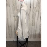 Elle White Lightweight Waterfall Cardigan Size Small Photo 2