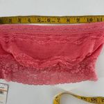 Free People NWT Intimately Pink Lemon Lined Lace Bandeau Women's Size Small Photo 3