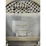 Kate Spade  New York Metallic Tweed Cropped Jacket Size L Gold Black Evening Photo 1
