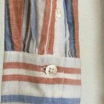 Veronica Beard Jeans Ardith 100% Cotton Striped Mini Shirt Dress Photo 9