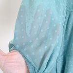 Dynamite Sage Dot Print Mini Dress Photo 6