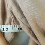 Free People Slub Pink Lavender Linen Cropped Moto Zip Up Jacket 2 Photo 6