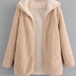 Fluffy Coat Tan Size L Photo 0