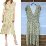 WAYF  Leanne Double Slit Smocked Midi Dress small Photo 0