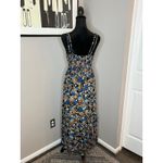 Angie Sleeveless Floral Boho Whimsygoth Cottage Spaghetti Strap Maxi Dress Lg Photo 5