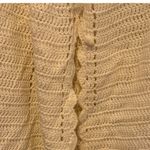 Vintage Hand Crocheted Sweater Shawl Size undefined Photo 2