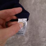 Free People Beach Jaclyn Sweater Linen Blue Knit Short Sleeve Women's Size Large Photo 6