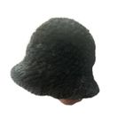 Condotti Apparel Fur Hat Made in France Black Photo 2