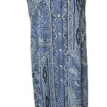 Emma James by Liz Claiborne Blue Paisley Sleeveless dress Size 14 Photo 0