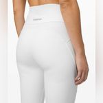 Lululemon New Ambition Super High-Rise White Luxstream Tight Legging 25” Sz 12 Photo 3