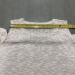 Maurice's  Women's XL Cold‎ Shoulder Short Sleeve Sweater Knit Top Pullover Ivory Photo 6