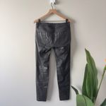 Burberry  Brit Westbourne Skinny Ankle Pants Faux Leather Zip Button  5-Pocket 32 Photo 2