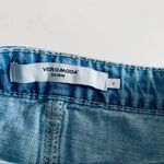 VERO MODA  blue denim pencil skirt  button front size Small Photo 3
