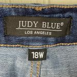 Judy Blue Skinny Fit High Waist Jeans Womens Size 18W Button Fly Dark Wash Denim Photo 5