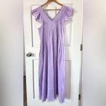 Mille Catarina Dress in Taffy Purple Double Gauze Cotton Resort Travel Size M Size M Photo 5