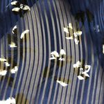 AGB Blue And White Floral Blouse S Photo 5