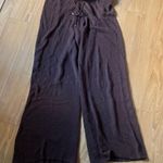 NWOT MONDAY SWIM BELIZE KNIT PANT ESPRESSO Brown Photo 0