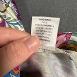 Jade Melody Tam Blouse Womens Small Pullover Slit V Photo 10