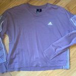 Adidas Women’s Small Crop Sweatshirt Photo 0