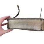 GILI Leather Crossbody Bag Sienna Snakeskin Brown Purse Photo 2