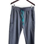 FIGS  Women Scrub Cargo Pants L Gray Technical Collection Medical Nurse Workwear‎ Photo 6