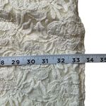 Free People Ivory Cream Lace Sleeveless Skater Skirt Dress w/ Slip Small Photo 8