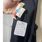 Free People Beach New With Tags Black Mini Rodeo Dress, Size XS 95% Cotton Photo 5