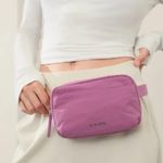 Athleta New All About Crossbody Belt Bag Chia Pink Photo 3