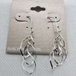 NWT Pure 100 by Danecraft Silver Dangling Earrings Photo 1