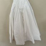 House Of CB House‎ of CB 'Marilyn' White Cotton Halter Midi Sundress NWOT size XS Photo 10
