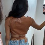 SheIn  faux leather top Photo 2