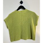 Free People Freya Sweater in Peridot Combo (Brat Green) Size Medium Photo 3