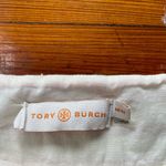 Tory Burch Breathable Linen Drop Waist Nautical Stripe Preppy Dress ~Medium Photo 10