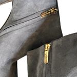 Sergio Rossi Elegant Gray Heeled Boots Photo 3
