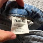 Rolla's Rolla’s Organic Cotton Dusters Bootcut Crop Distressed Jeans Size 28 EUC Photo 5