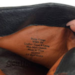 Gentle Souls Black Leather Barn Voyage Wedge Boots Sz 6 Photo 5