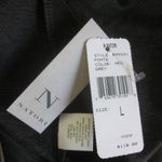 Natori  Gray Kimono Sleeve Open Front Cardigan Sweater Top  Size L New with Tags Photo 2