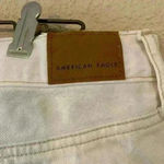 American Eagle  white high rise distressed shorts concert festival cowgirlcore Photo 3