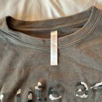 Fabletics Grey Cute AF Crewneck Lightweight Sweatshirt Size Small Photo 2