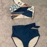 Nani Swimwear patchwork bikini Blue Photo 0