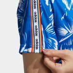 Adidas  Farm Rio Butterfly Mini Dress Womens Large Blue Short Sleeves Summer Photo 9