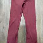 Lululemon Align HR Crop 23" Scalloped Leggings Womens 0 Mulled Wine Lw6bz4s Photo 0