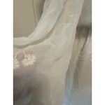 WAYF  Cold Shoulder‎ Ivory Off White Lace Embroidered Dress M Medium Boho NWT Photo 2