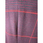 Principles by Ben di Lisi Plaid Midi Trench Coat UK Size 14 US 10 Purple Photo 5